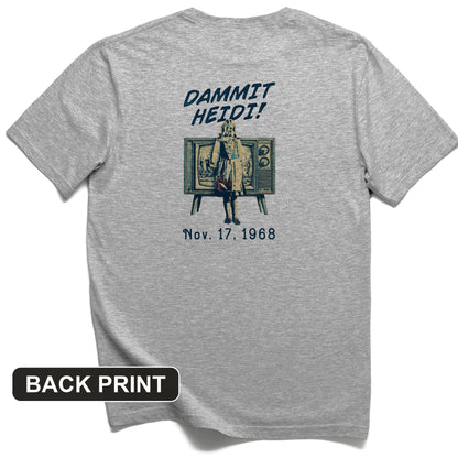 Heidi Bowl Back Print T-Shirt