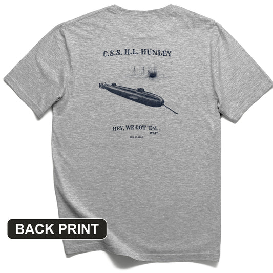 HL Hunley We Got Em Back Print T-Shirt