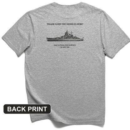 Hood Back Print T-Shirt