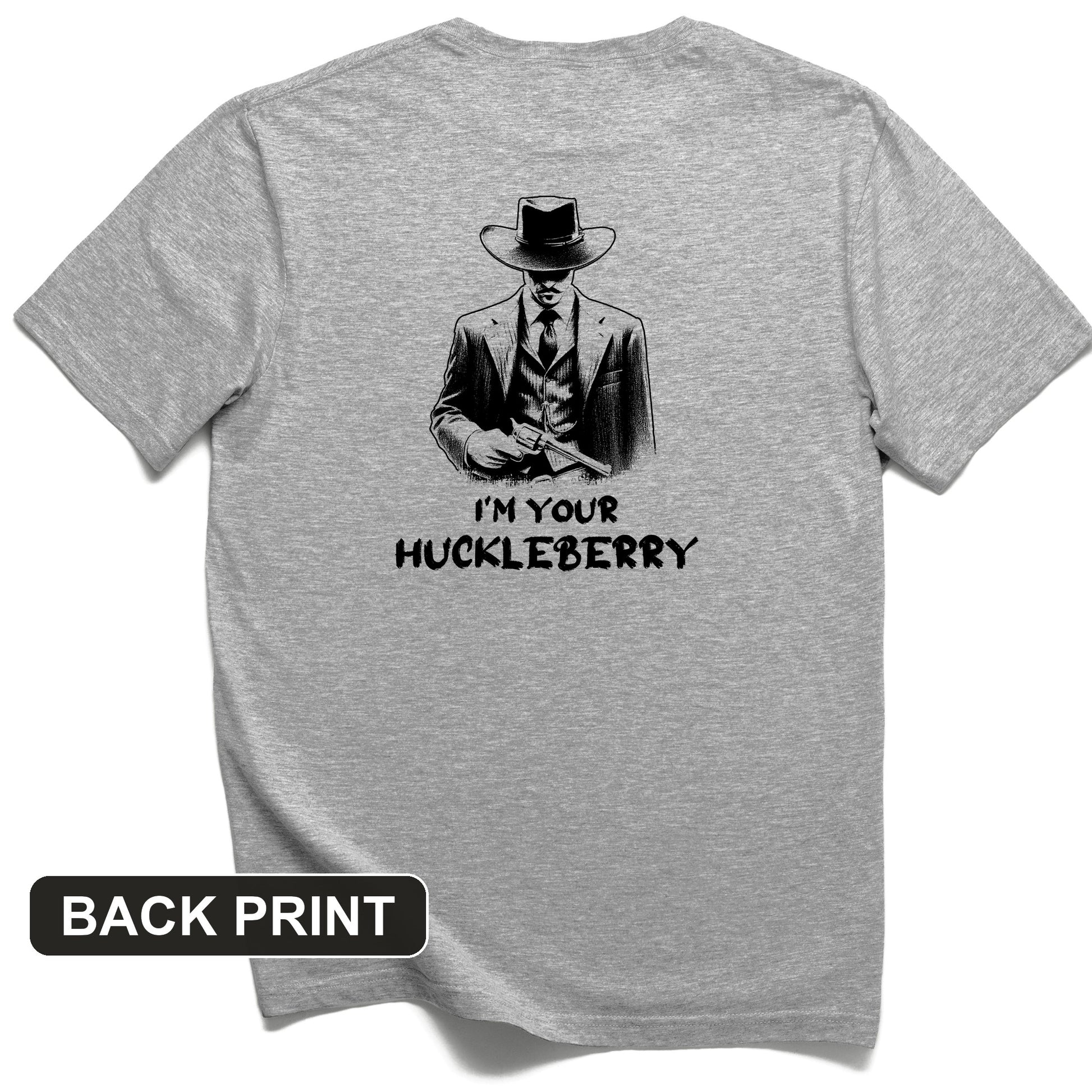 Huckleberry Back Print T-Shirt