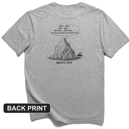 Iceberg Jaws Back Print T-Shirt