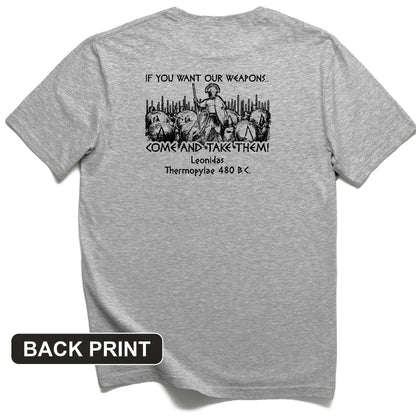 If You Want Our Weapons Back Print T-Shirt