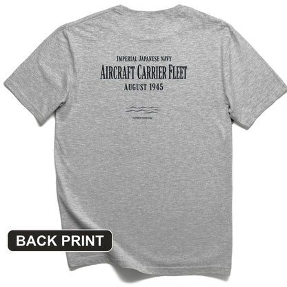 IJN Aircraft Carriers Back Print T-Shirt