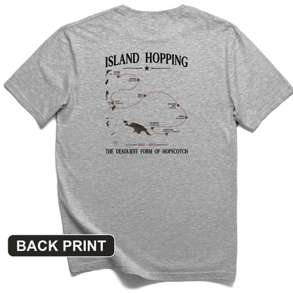 Island Hopping Back Print T-Shirt