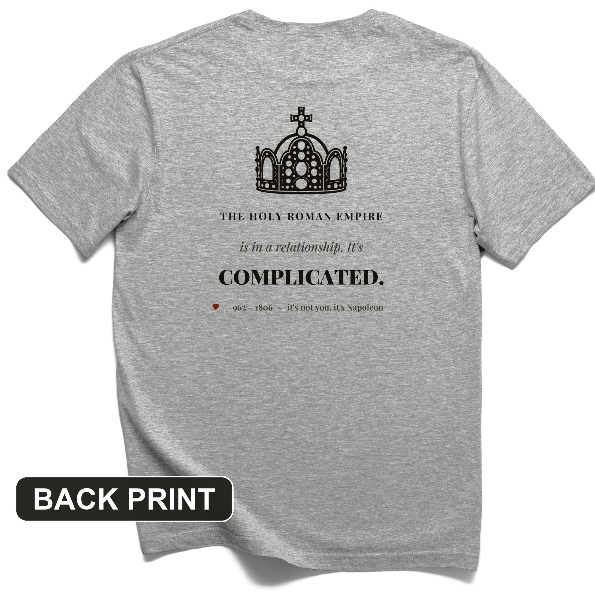 Its Complicated Back Print T-Shirt