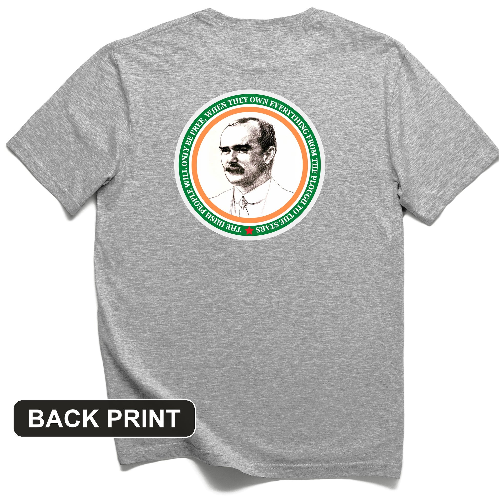 James Connolly Back Print T-Shirt