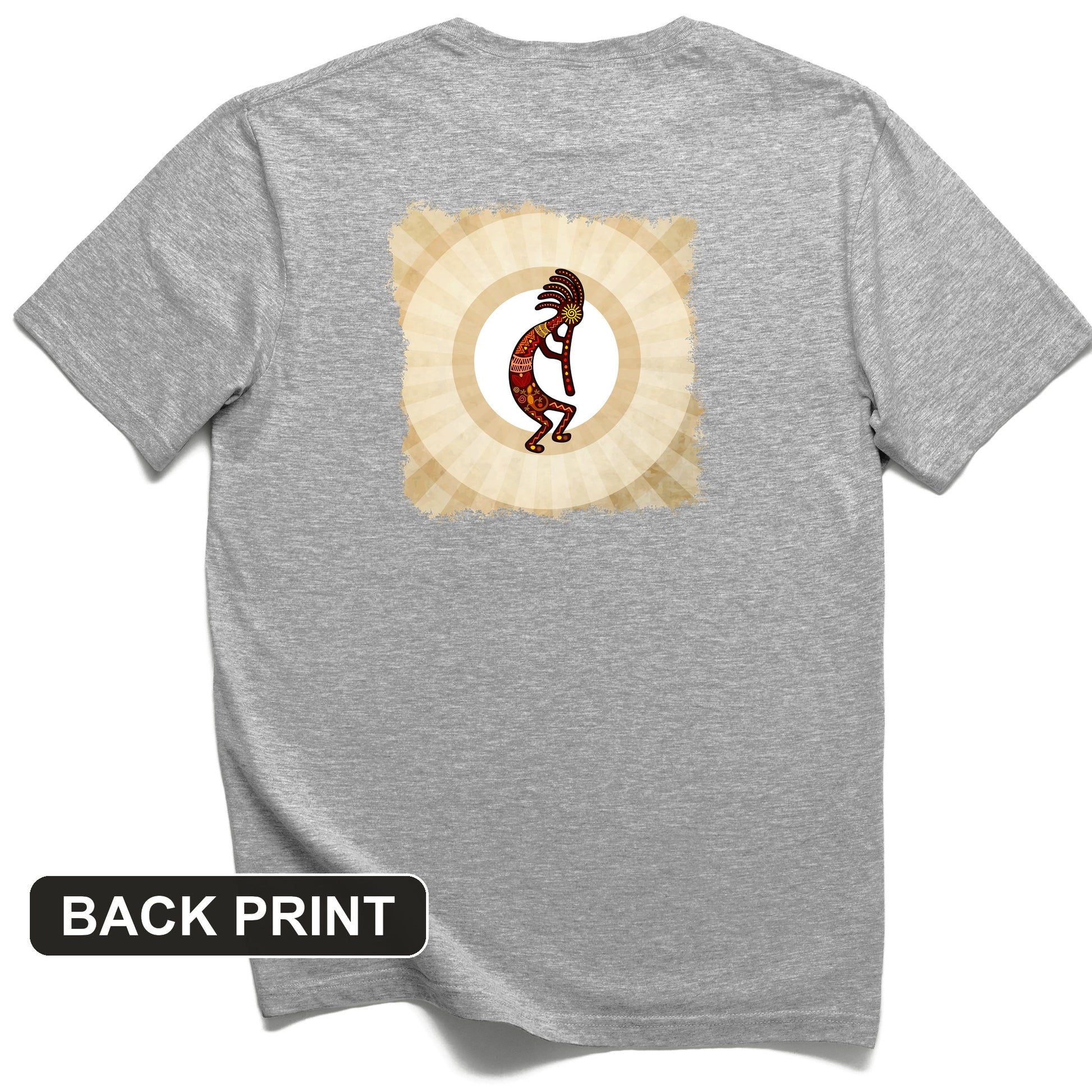 Kokopelli Back Print T-Shirt