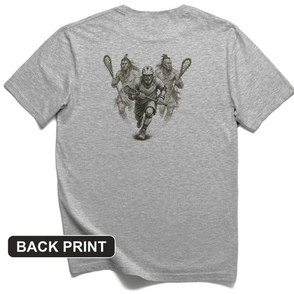 Lacrosse Back Print T-Shirt