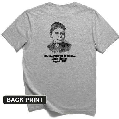 Lizzie Borden Back Print T-Shirt