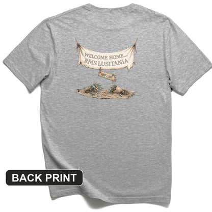 Lusitania Back Print T-Shirt