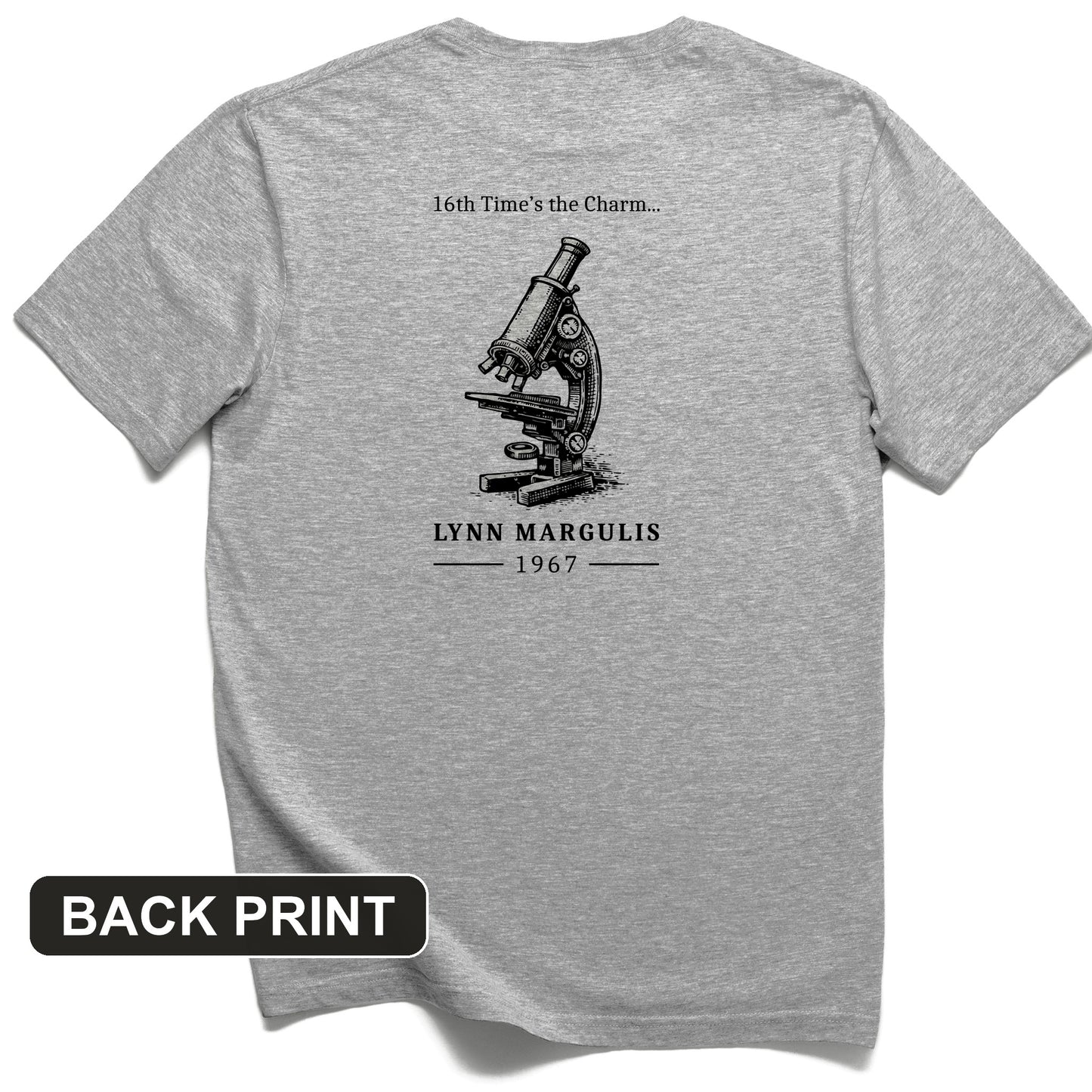 Lynn Margulis Back Print T-Shirt