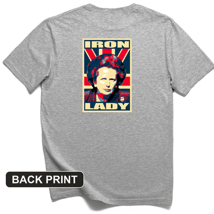 Margaret Thatcher Back Print T-Shirt