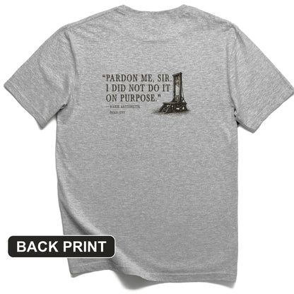 Marie Antoinette Back Print T-Shirt