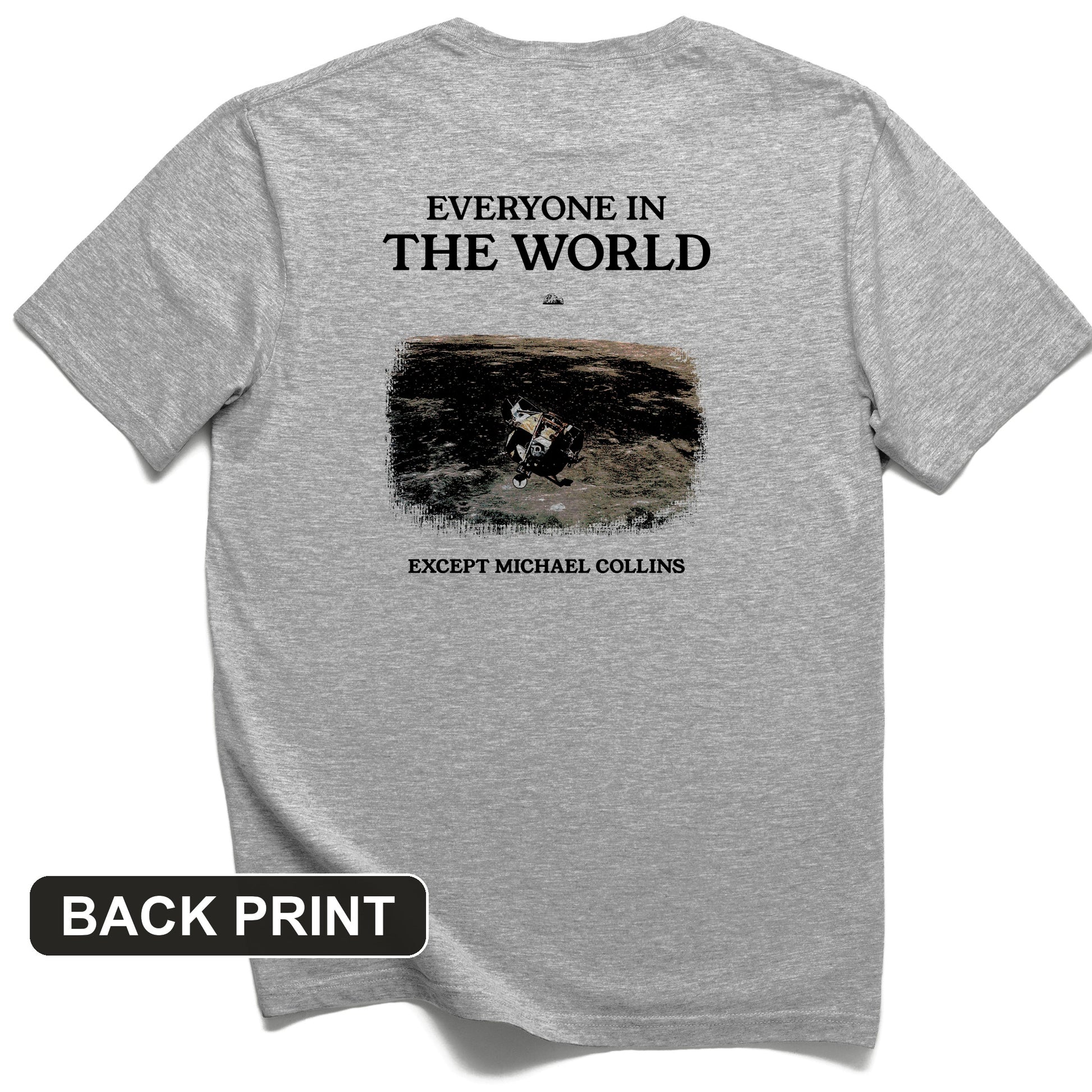 Michael Collins Back Print T-Shirt
