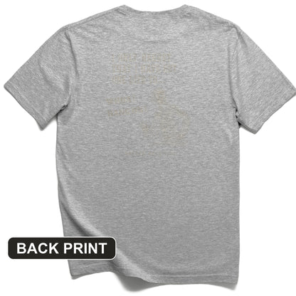 Nathan Hale Whoa Hang On Back Print T-Shirt