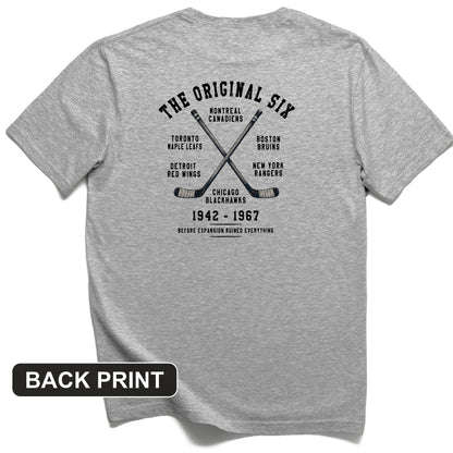 NHL Era of Six Back Print T-Shirt