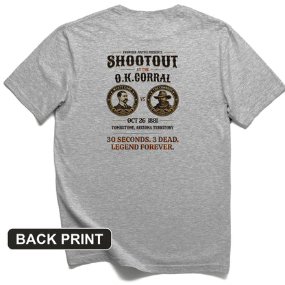 OK Corral Back Print T-Shirt