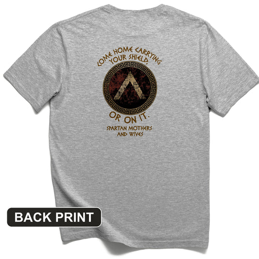 On Your Shield Back Print T-Shirt