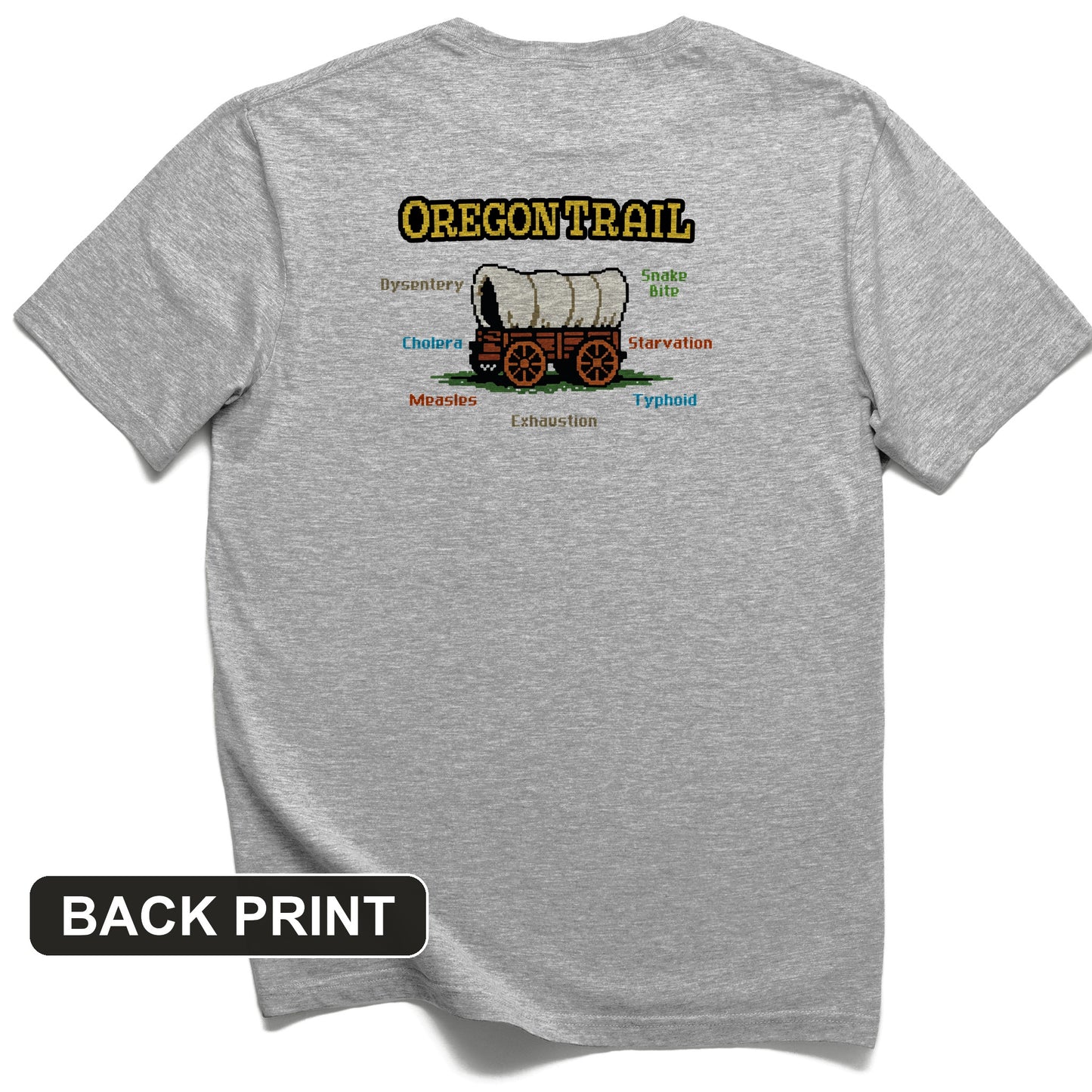 Oregon Trail Back Print T-Shirt
