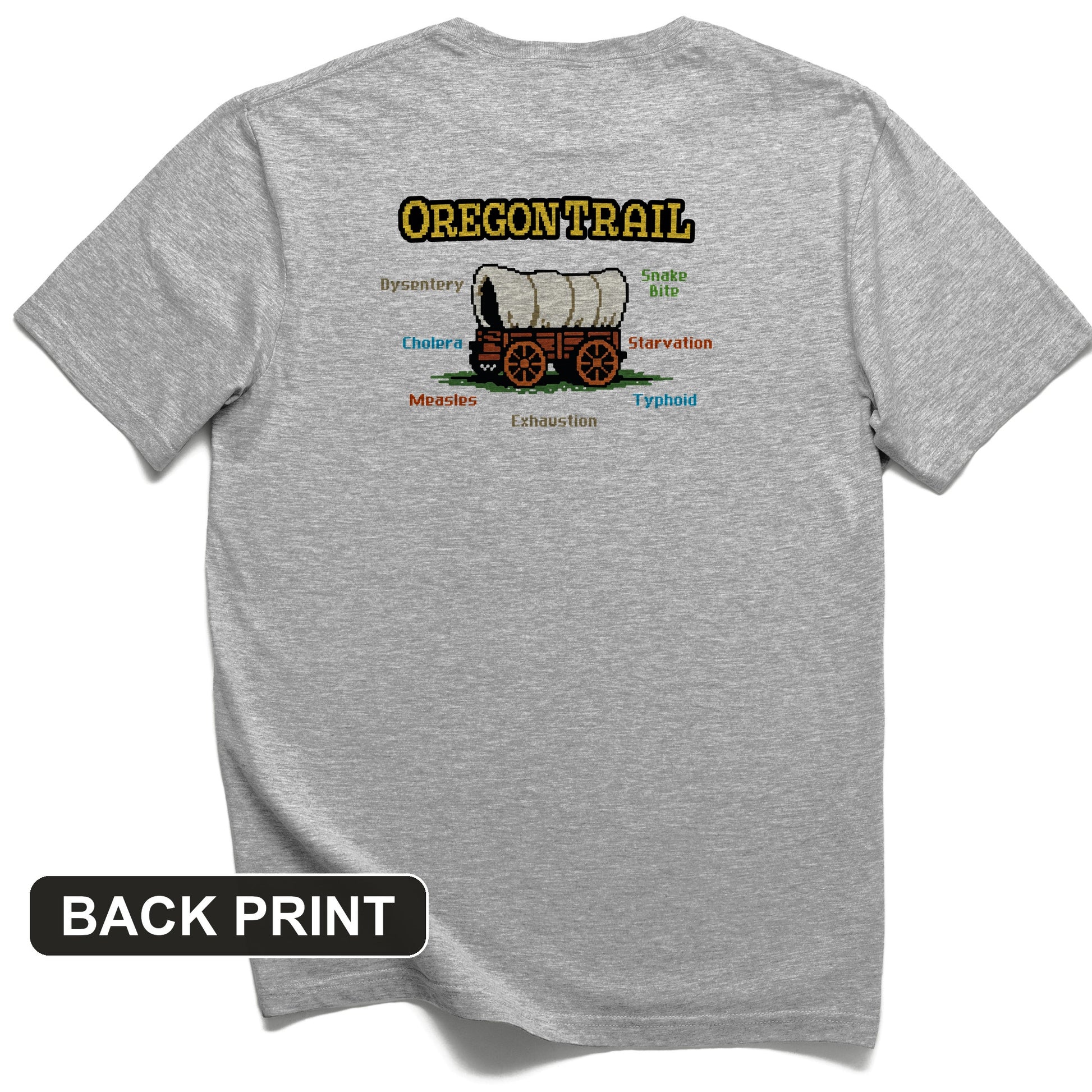 Oregon Trail Back Print T-Shirt