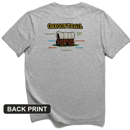 Oregon Trail Back Print T-Shirt