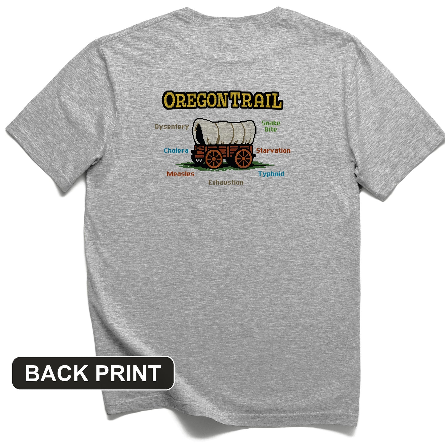 Oregon Trail Back Print T-Shirt