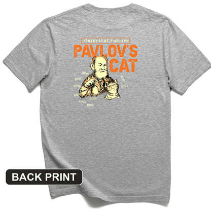 Pavlov's Cat Failure Back Print T-Shirt