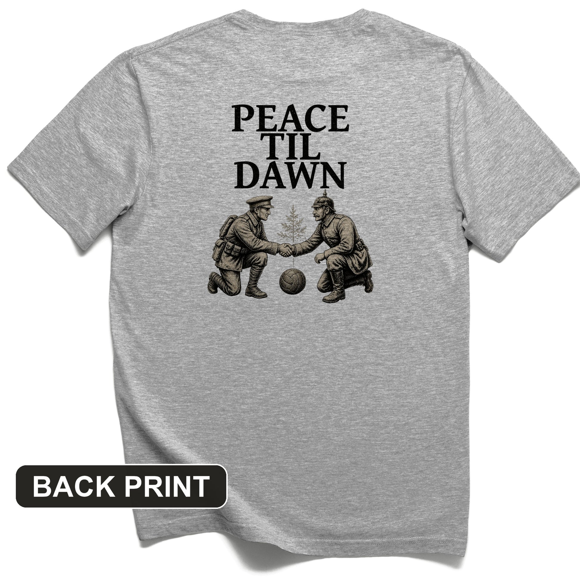 Peace til Dawn Back Print T-Shirt