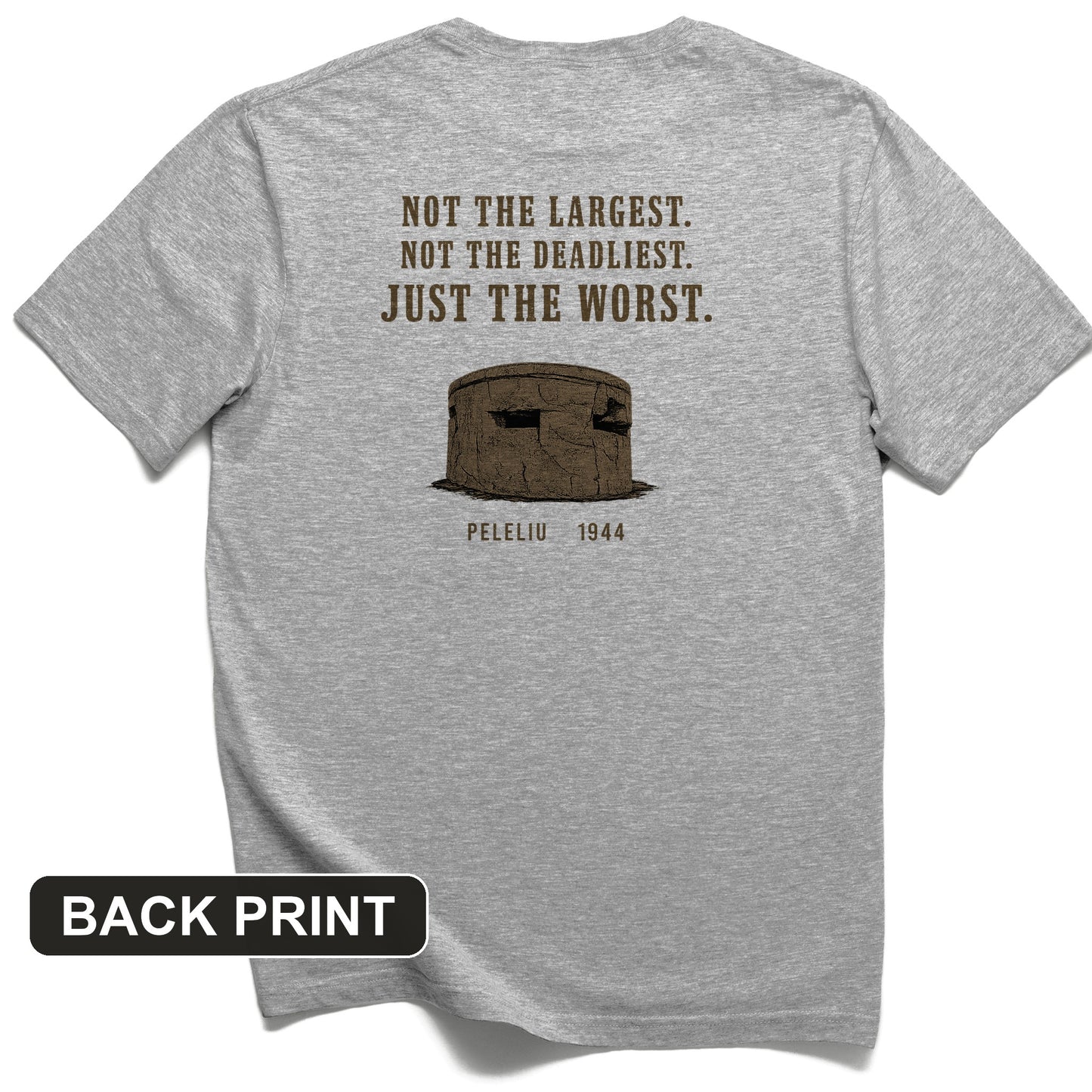 Peleliu Back Print T-Shirt