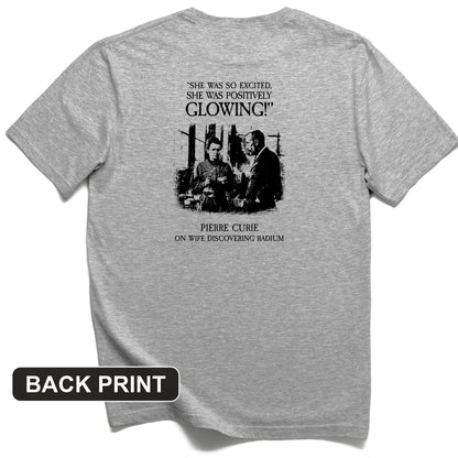 Pierre Curie Back Print T-Shirt