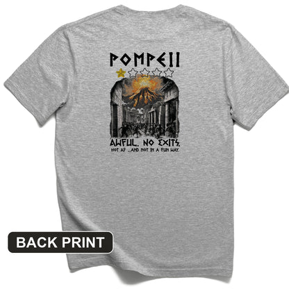 Pompeii 1 Star Back Print T-Shirt