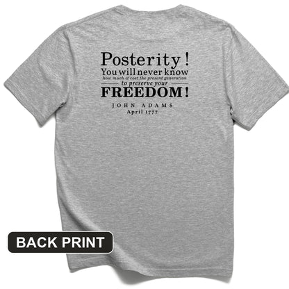 Posterity Back Print T-Shirt