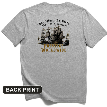 Prestige Worldwide Back Print T-Shirt