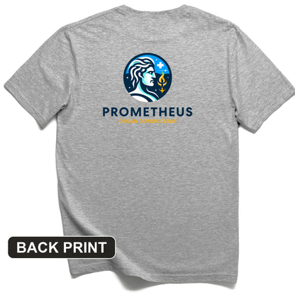 Prometheus Organ Donor Clinic Back Print T-Shirt