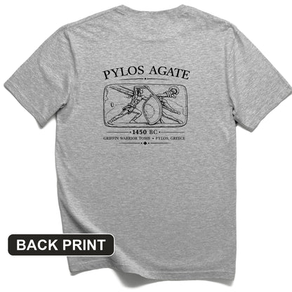 Pylos Agate Back Print T-Shirt