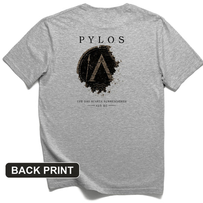 Pylos Back Print T-Shirt
