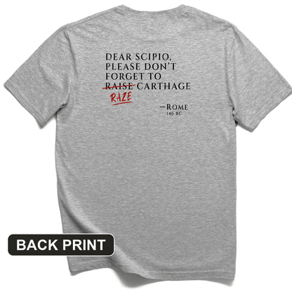 Raze Carthage Back Print T-Shirt