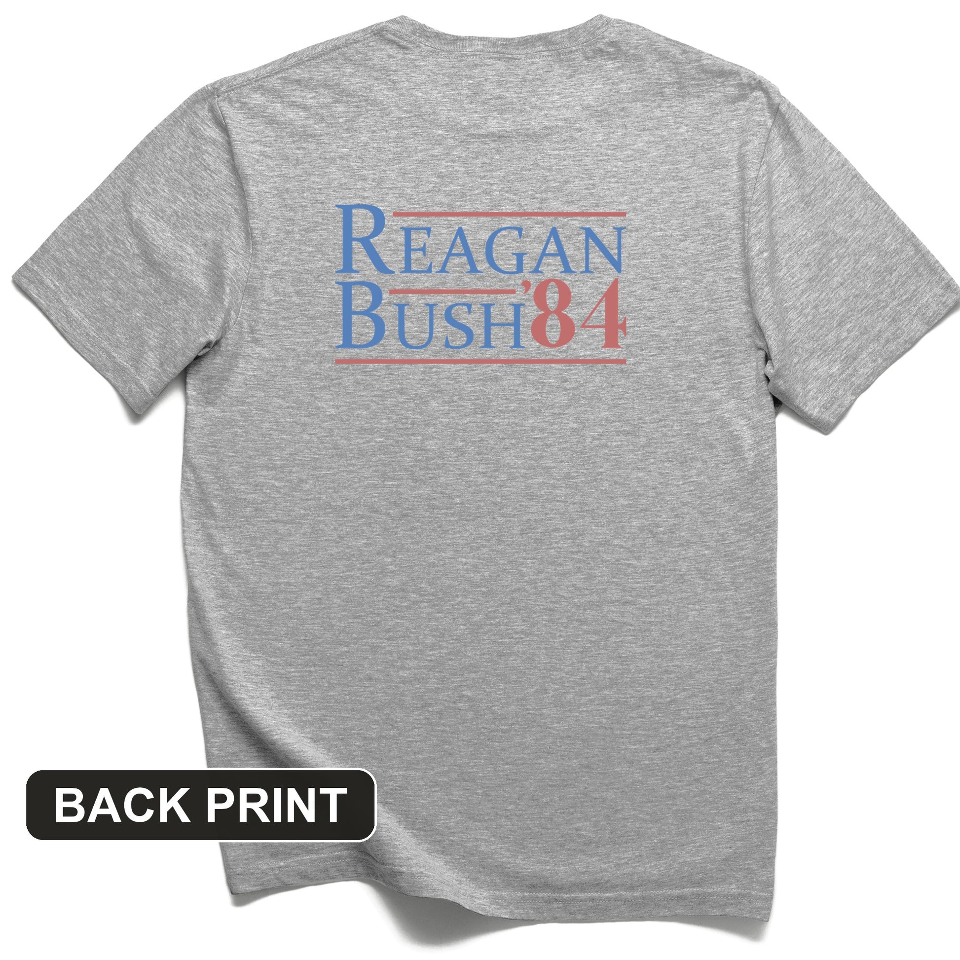 Reagan Bush Back Print T-Shirt