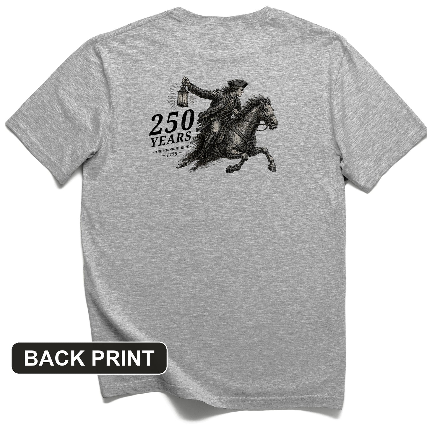 Revere 250 Back Print T-Shirt