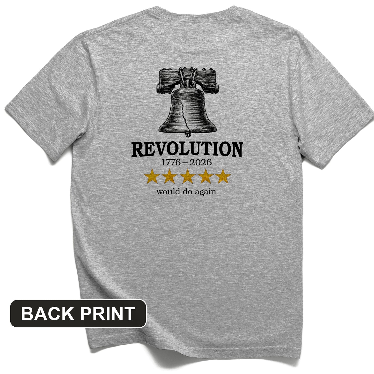 Revolution Back Print T-Shirt