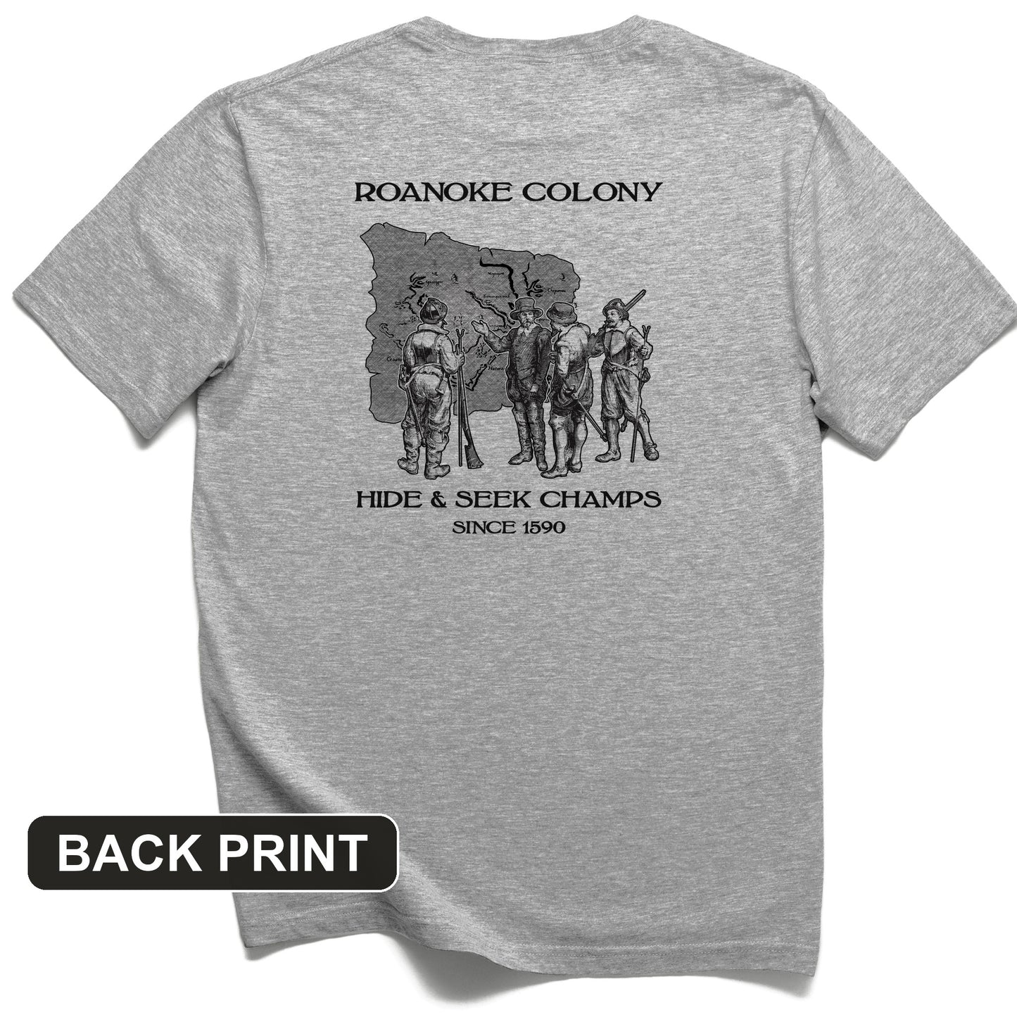 Roanoke Back Print T-Shirt