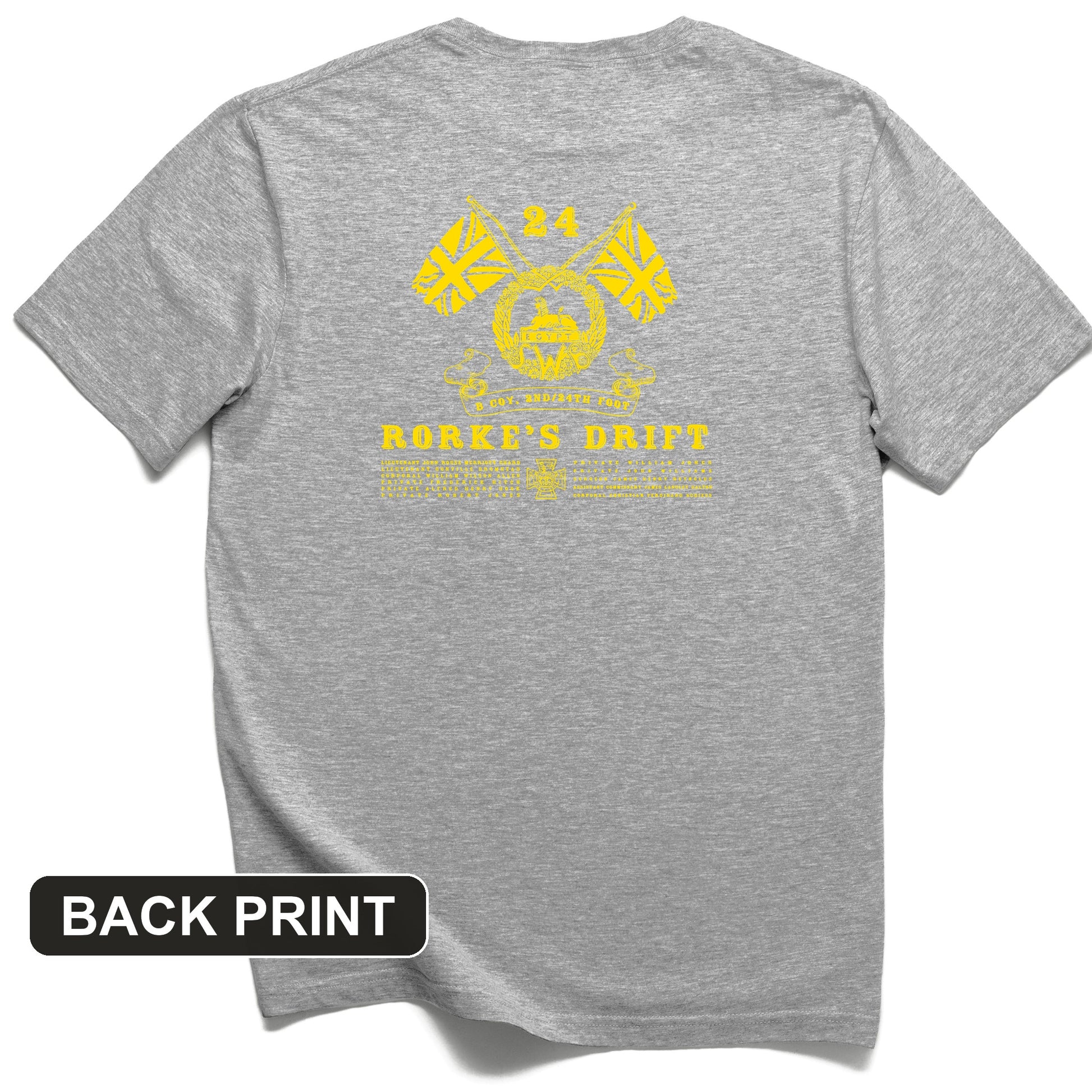 Rorke's Drift Back Print T-Shirt