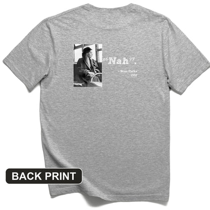 Rosa Parks "Nah" Back Print T-Shirt
