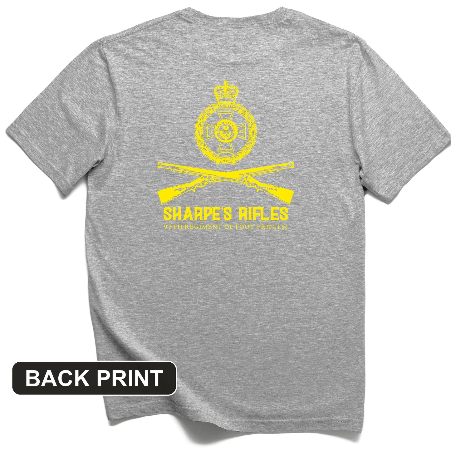 Sharpe's Rifles Back Print T-Shirt