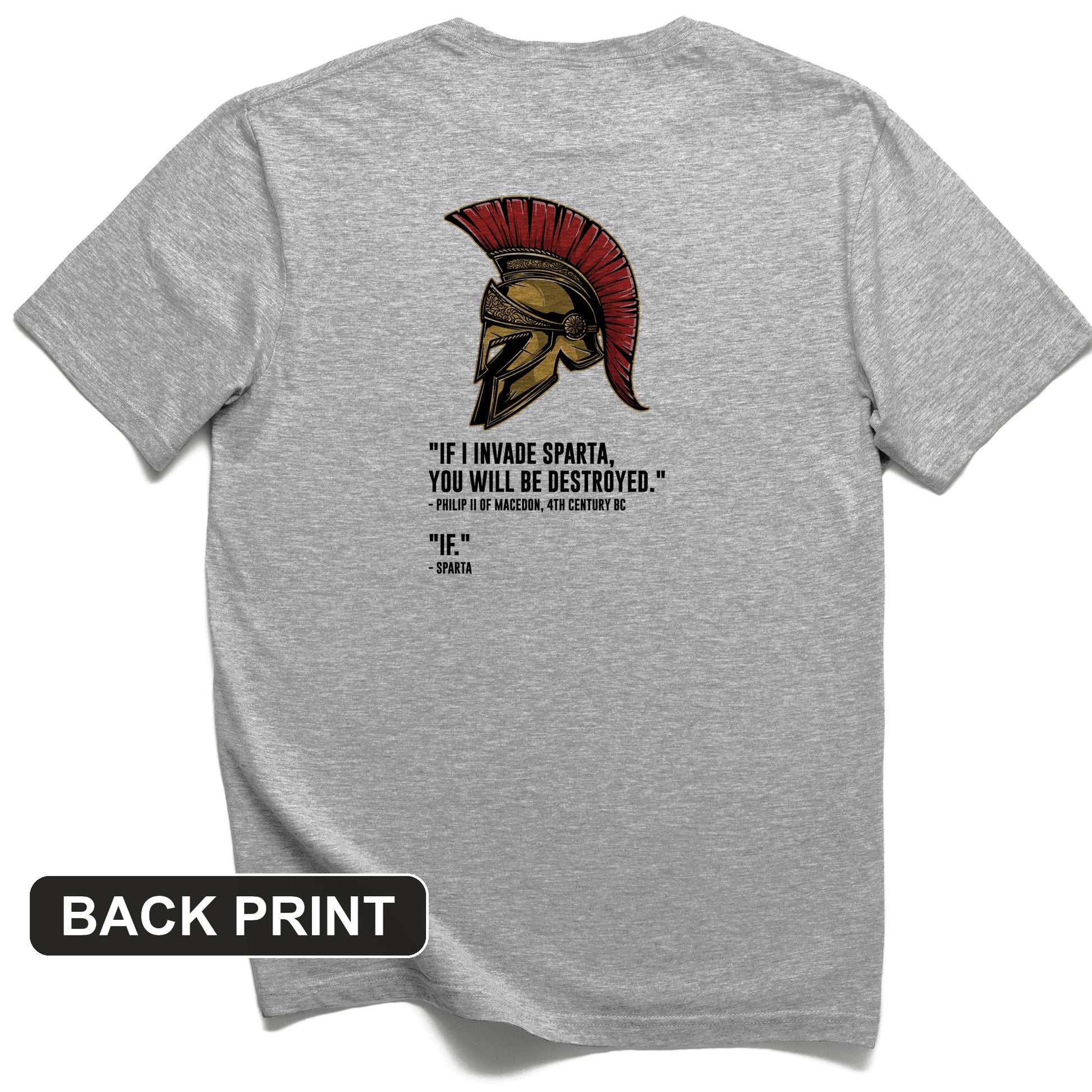 Sparta - If Back Print T-Shirt