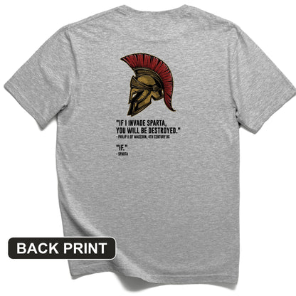 Sparta - If Back Print T-Shirt