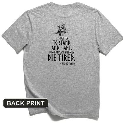 Stand and Fight Back Print T-Shirt