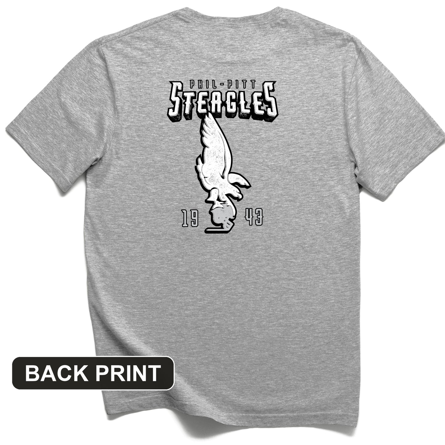 Steagles Back Print T-Shirt