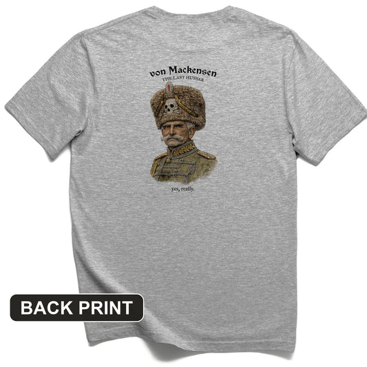The Last Hussar Back Print T-Shirt