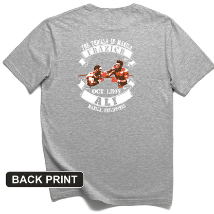 Thrilla In Manila Back Print T-Shirt
